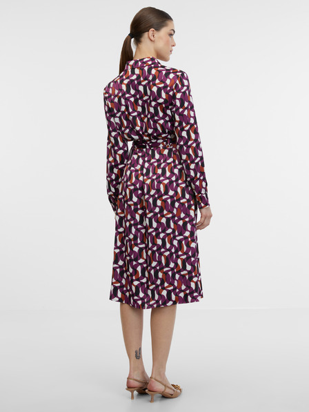 Orsay Lila gemustertes Hemdkleid Damen ORSAY