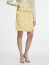 Orsay Gelber Damen-Rock ORSAY