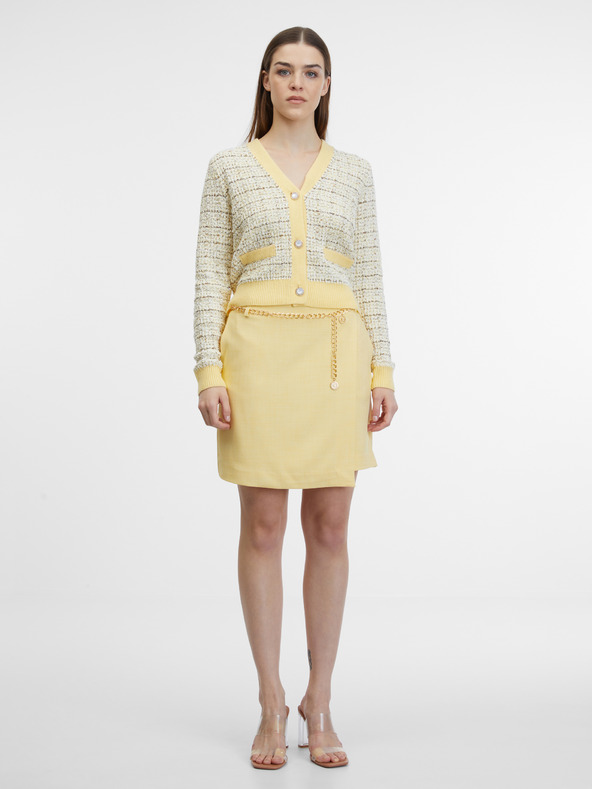 Orsay Gelber Damen-Rock ORSAY