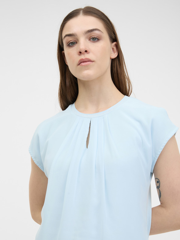 Orsay Blaues Damenhemd ORSAY