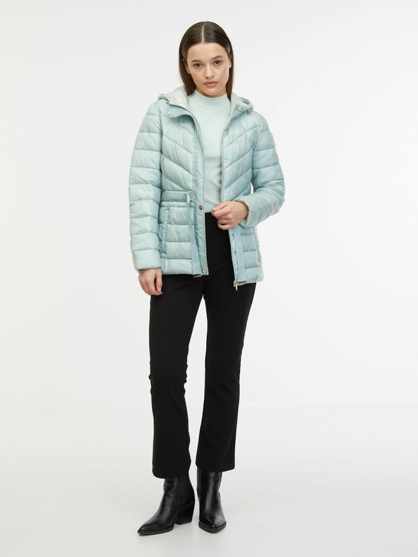 Orsay Grauer Damen-Winter-Steppmantel ORSAY