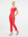 Orsay Rotes Damen-Kurzarm-T-Shirt ORSAY