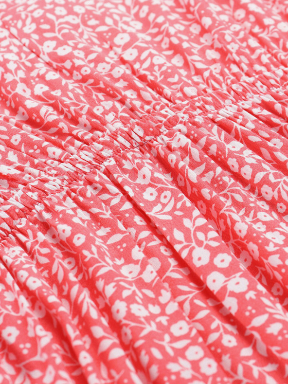 ALPINE PRO ALPINE PRO Damen-Sommerkleid Graana rot geblümt