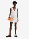 Desigual Weißes Desigual Lace Damen-Kleid