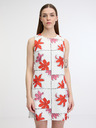 Desigual Rot-weißes geblümtes Minikleid für Damen Desigual Houston