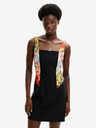 Desigual Desigual x M. Christian Lacroix Marbella Schwarz Damen Kleid