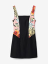 Desigual Desigual x M. Christian Lacroix Marbella Schwarz Damen Kleid