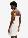Desigual Desigual x M. Christian Lacroix Marbella cremefarbenes Damenkleid