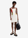 Desigual Desigual x M. Christian Lacroix Marbella cremefarbenes Damenkleid