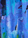 Desigual Blaues geblümtes Maxikleid für Damen Desigual Bleu