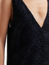 Desigual Schwarzes Desigual-Spitzenkleid für Damen