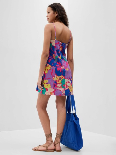 GAP Geblümtes Maxikleid aus Leinen GAP