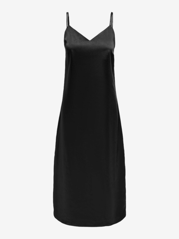 ONLY Schwarzes ONLY Sia Kleid aus Satin für Frauen