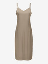 ONLY Beigefarbenes Damen Satin Kleid ONLY Sia