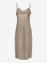ONLY Beigefarbenes Damen Satin Kleid ONLY Sia