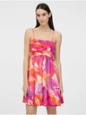 Orsay Dunkelrosa knielanges Damenkleid ORSAY