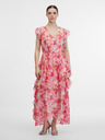 Orsay Rosa Damen Maxikleid mit Blumenmuster ORSAY
