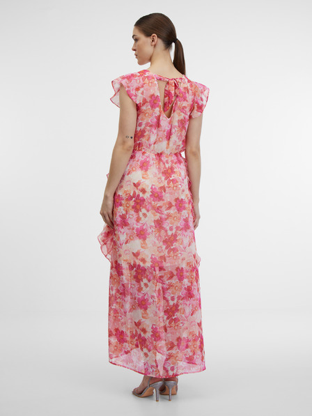 Orsay Rosa Damen Maxikleid mit Blumenmuster ORSAY