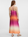 Orsay Orangefarbenes Damen-Midi-Kleid ORSAY