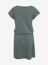 Sam 73 Grünes Damenkleid mit Krawatten SAM73 Norma