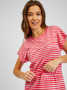 Sam 73 Weiß-rot gestreiftes Damenkleid SAM73 Sagitta