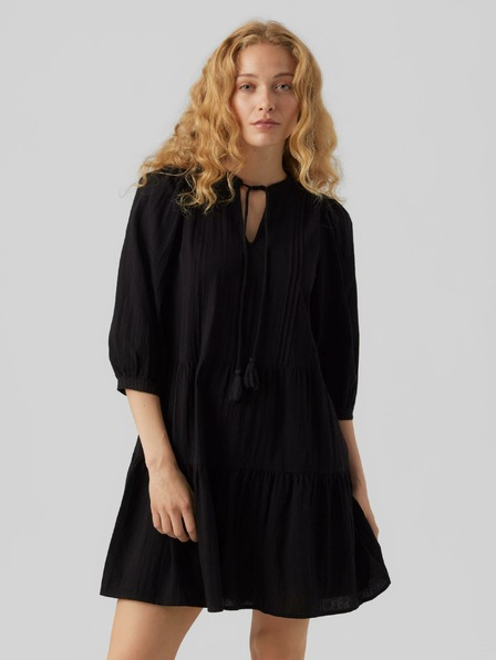 Vero Moda Schwarzes VERO MODA Pretty Kleid für Frauen