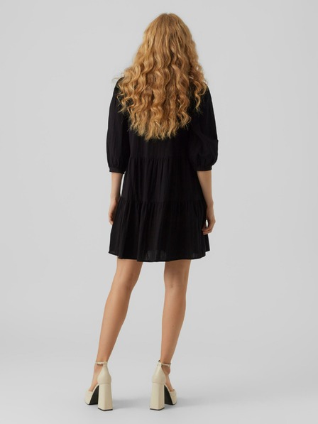 Vero Moda Schwarzes VERO MODA Pretty Kleid für Frauen