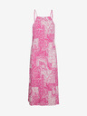 Vero Moda Rosa gemustertes Damen-Sommer-Midikleid VERO MODA Ebba