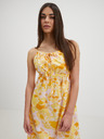 Vero Moda Gelbes gemustertes Kleid für Frauen VERO MODA Joa