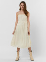 Vero Moda Cremefarbenes VERO MODA Helyn Kleid