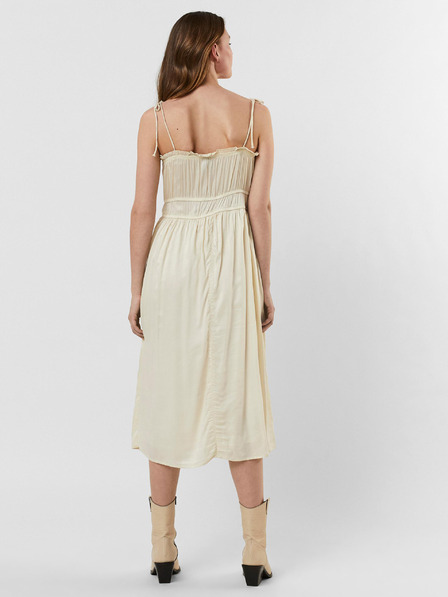 Vero Moda Cremefarbenes VERO MODA Helyn Kleid