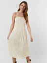 Vero Moda Cremefarbenes VERO MODA Helyn Kleid