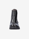 Rieker Schwarze Damen Lederstiefeletten Rieker