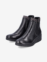 Rieker Schwarze Damen Lederstiefeletten Rieker