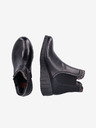 Rieker Schwarze Damen Lederstiefeletten Rieker