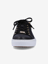 Rieker Schwarze Damen Leder-Sneakers Rieker