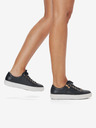 Rieker Schwarze Damen Leder-Sneakers Rieker