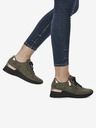 Rieker Grüne Rieker Damen Semi Stiefel