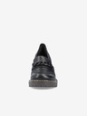 Rieker Schwarze Damen Leder Halbschuhe mit Absatz Rieker