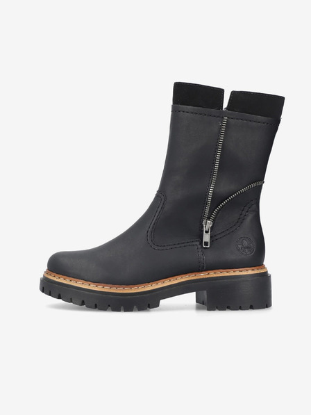 Rieker Schwarze Damen Winterstiefeletten Rieker