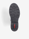 Rieker Schwarze gemusterte Damenstiefeletten Rieker