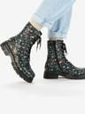 Rieker Schwarze gemusterte Damenstiefeletten Rieker