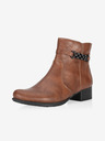 Rieker Braune Damen-Stiefeletten mit Absatz Rieker