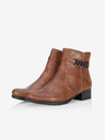 Rieker Braune Damen-Stiefeletten mit Absatz Rieker