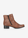 Rieker Braune Damen-Stiefeletten mit Absatz Rieker