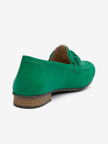 Rieker Grüne Damen Halbschuhe Rieker