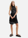 Desigual Desigual Mirna schwarzes Damen-Kleid