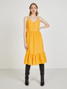 Trendyol Orangefarbenes trägerloses Kleid Trendyol