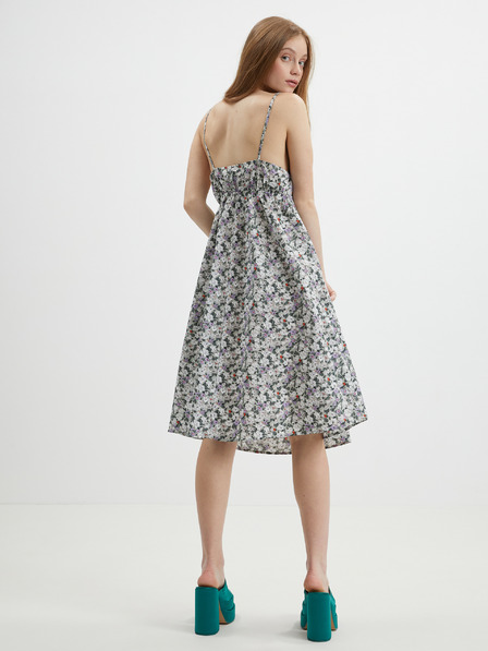 Vero Moda Grünes geblümtes Kleid VERO MODA Joa