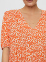 Vero Moda Orange gemustertes lockeres Kleid VERO MODA Hanna